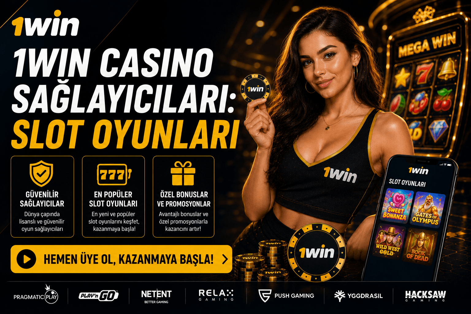 1Win Casino Sağlayıcıları: Slot Oyunları 2026